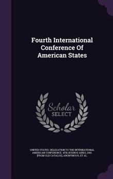 Hardcover Fourth International Conference Of American States Book