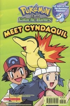Paperback Pokemon Flip over Book - Meet Cyndaquil and The Runaway Pokemon Book