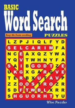 Paperback BASIC Word Search Puzzles Book