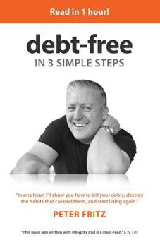 Paperback Debt-Free in 3 Simple Steps Book