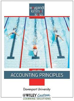 Paperback Accounting Principles (Custom) - 9th edition by Davenport University Book