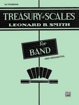 Paperback Treasury of Scales for Band and Orchestra 3rd Trombone Book