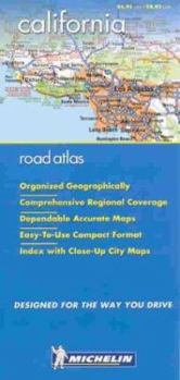 Michelin California Regional Road Atlas and Travel Guide