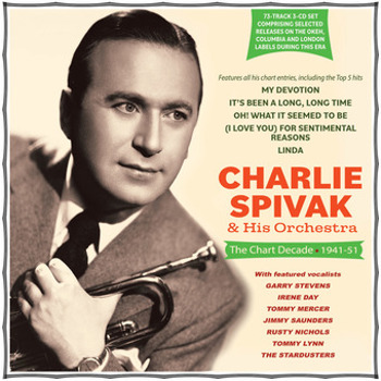 Music - CD Charlie Spivak   The Chart Decade 1941 5 Book
