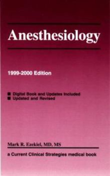 Paperback Anesthesiology, 1999-2000 Edition: Current Clinical Strategies Book