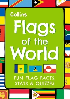 Paperback Flags of World Pb: Fun Flag Facts, STATS & Quizzes Book