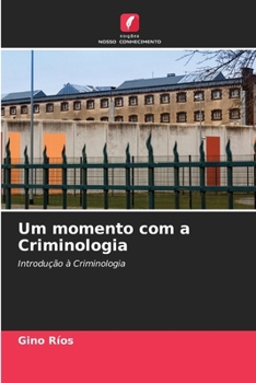 Paperback Um momento com a Criminologia [Portuguese] Book
