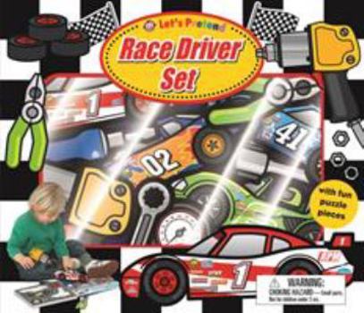 Board book Let's Pretend Race Driver Set: With Fun Puzzle Pieces Book