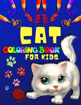 Paperback Big Cat Coloring Book for Toddlers And Kids: Fun And Cute Cats Coloring Pages For Girls And Boys Big Cats Coloring Book For Toddlers, Preschoolers And Book