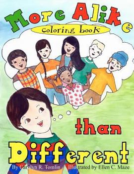 Paperback More Alike Than Different: Coloring Book