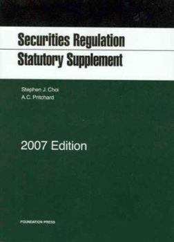 Paperback Securities Regulation Statutory Supplement Book