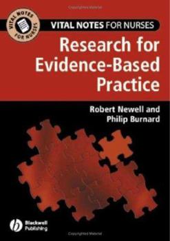 Paperback Vital Notes for Nurses: Research for Evidence-Based Practice Book