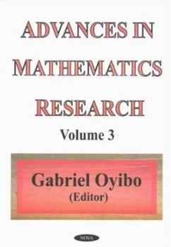 Hardcover Advances in Mathematics Research Book