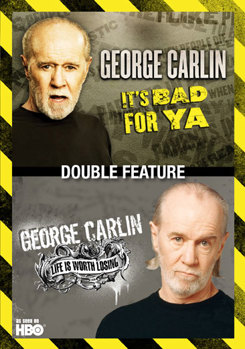 DVD George Carlin: It's Bad for Ya / Life is Worth Losing Book