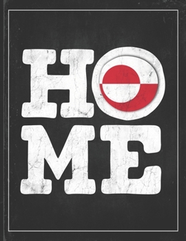 Home: Greenland Flag Planner for Greenlander Coworker Friend from Nuuk  2020 Calendar Daily Weekly Monthly Planner Organizer