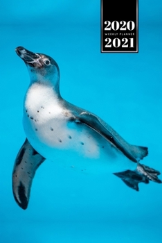 Penguin Puffin Antarctica Seabird Week Planner Weekly Organizer Calendar 2020 / 2021 - Underwater: Cute Wildlife Animal Pet Bullet Journal Notebook Diary in 6” x 9” Inch Pocket Size