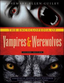 Paperback The Encyclopedia of Vampires & Werewolves Book