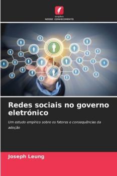 Paperback Redes sociais no governo eletrónico [Portuguese] Book