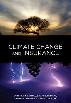 Paperback Climate Change and Insurance Book