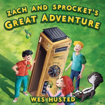 Paperback Zach and Sprocket's Great Adventure [Large Print] Book