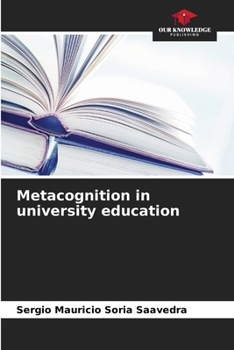 Paperback Metacognition in university education Book