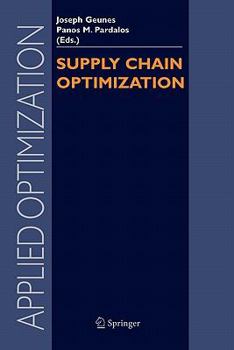 Paperback Supply Chain Optimization Book