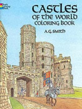 Paperback Castles of the World Coloring Book