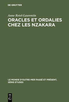 Hardcover Oracles et ordalies chez les Nzakara [French] Book