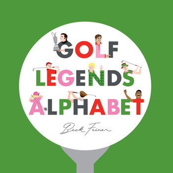 Hardcover Golf Legends Alphabet Book