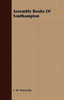 Paperback Assembly Books of Southampton Book