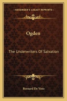 Paperback Ogden: The Underwriters Of Salvation Book