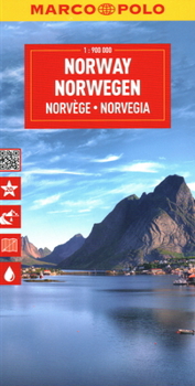 Map Norway Marco Polo Map Book