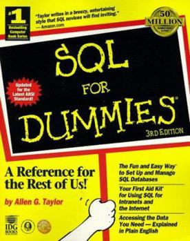 Paperback SQL for Dummies Book