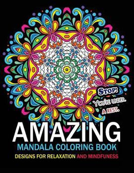 Paperback Amazing Mandalas Adult coloring Book