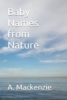 Paperback Baby Names from Nature Book