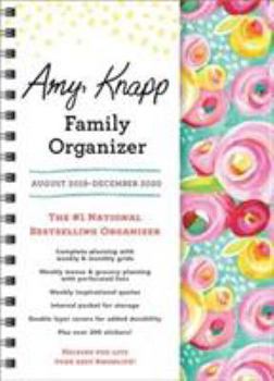 Calendar 2020 Amy Knapp's Family Organizer: August 2019-December 2020 Book