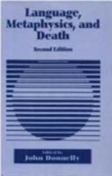 Paperback Language, Metaphysics, and Death Book