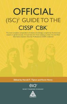 Hardcover Official (Isc)2 Guide to the CISSP CBK [With CDROM] Book