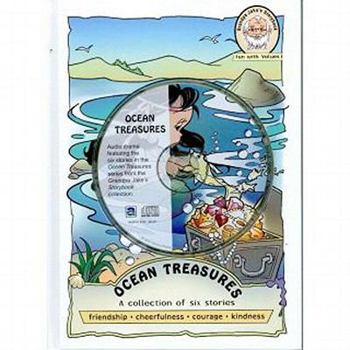 Hardcover Ocean Treasures: A Collection of Six Stories [With CD (Audio)] Book