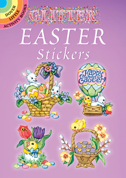 Glitter Easter Stickers