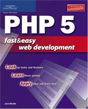 Paperback PHP 5 Fast & Easy Web Development Book
