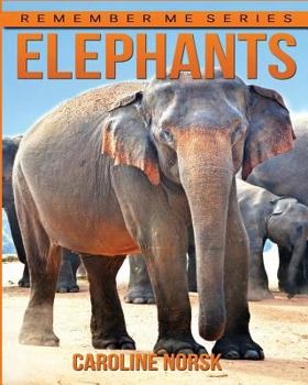 Paperback Elephants: Amazing Photos & Fun Facts Book About Elephants For Kids Book