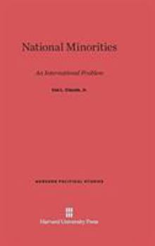 Hardcover National Minorities: An International Problem Book