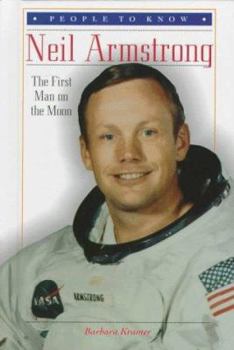 Library Binding Neil Armstrong: The First Man on the Moon Book