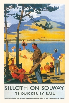 Paperback Vintage Journal Golfing in Silloth on Solway Book