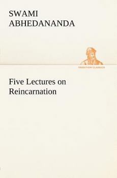 Paperback Five Lectures on Reincarnation Book