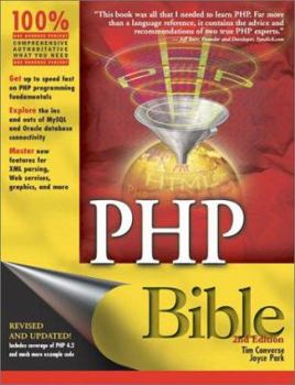 Paperback PHP Bible Book