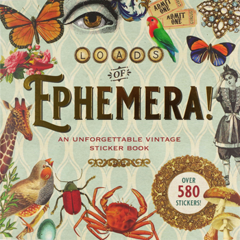 Paperback Loads of Ephemera Sticker Book