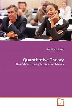 Paperback Quantitative Theory Book