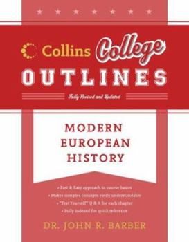 Paperback Modern European History Book